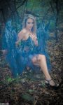 Nikki the evil fairy in the woods 11