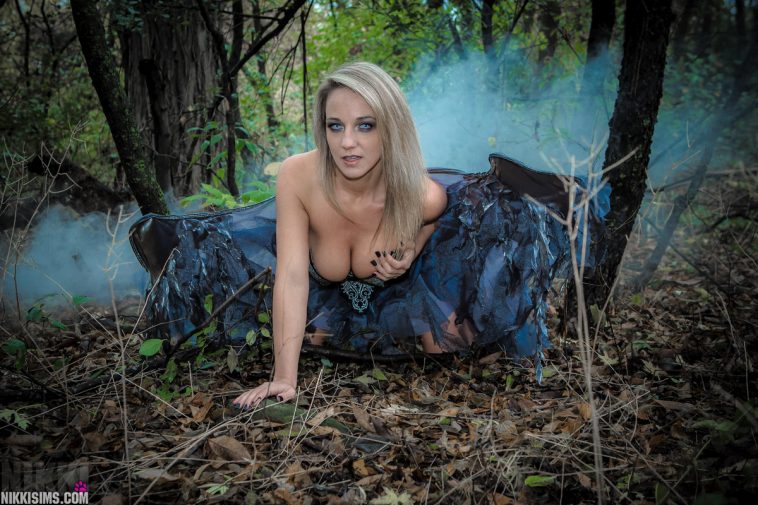 Nikki the evil fairy in the woods 1